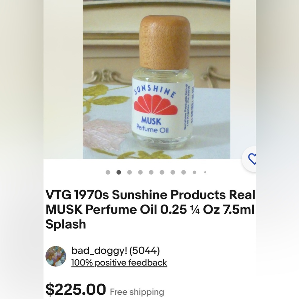 sunshine essential oil VTG 70s mega rare oil of myrrh 75% full all natural OOAK - Picture 4 of 12